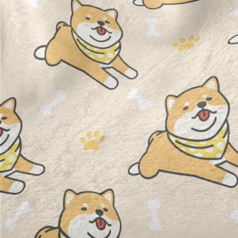 Lazy Shiba Inu With Tongue Sti Minky