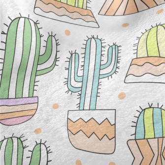 Prickly Cactus Minky