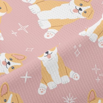 Coquettish Corgi Piqué
