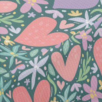 Colorful Garden Love Piqué