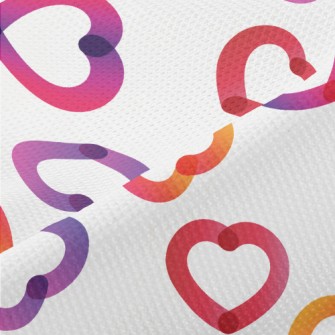 Gradient Empty Basket Of Love Piqué
