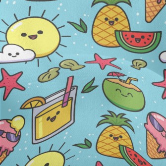Funny Coconut Milk Ice Cream Lightweight Performance Linen