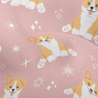 Coquettish Corgi Lightweight Performance Linen