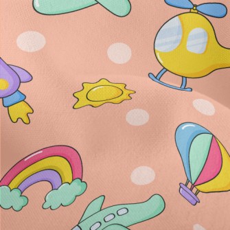 Children&#39;s Fun Plane Helic Lightweight Performance Linen