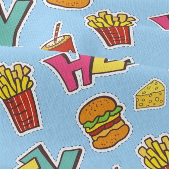 Delicious Burgers And Fries Modern Jersey