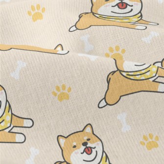 Lazy Shiba Inu With Tongue Sti Modern Jersey