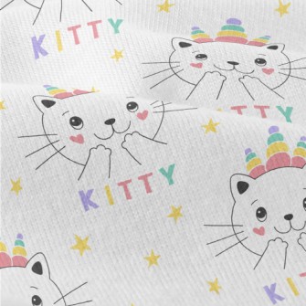 Shy Happy Cat Modern Jersey