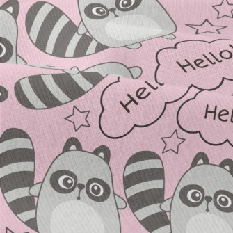 Say Hello Raccoon Modern Jersey