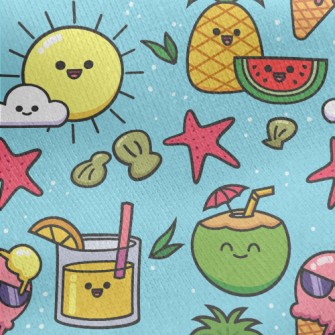Funny Coconut Milk Ice Cream Jersey Backed Fleece