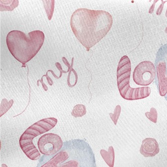 You Are My Love Jersey Backed Fleece
