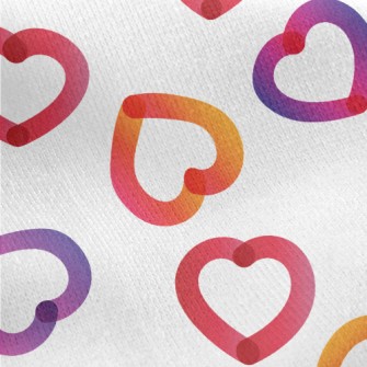 Gradient Empty Basket Of Love Jersey Backed Fleece