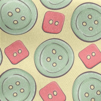 Oversized Buttons Jersey Backed Fleece