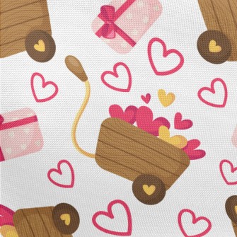 Pulling The Cart With Love Pongee