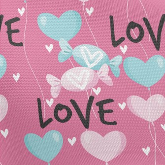 Love Valentine&#39;s Day Candy Pongee
