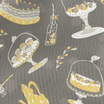 Elegant Afternoon Tea Stretch Jersey