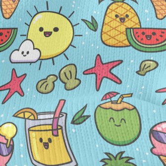 Funny Coconut Milk Ice Cream Stretch Jersey