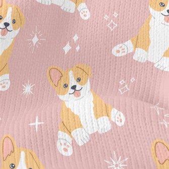Coquettish Corgi Stretch Jersey