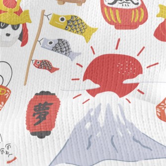 Japanese Culture Samurai Stretch Jersey
