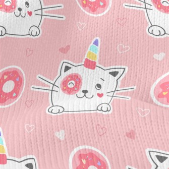 Cat Who Steals Donuts Stretch Jersey