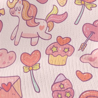 Sweet Dessert Unicorn Stretch Jersey
