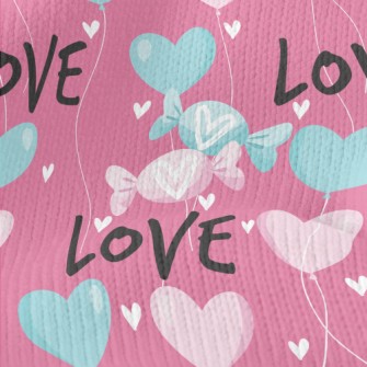 Love Valentine&#39;s Day Candy Stretch Jersey