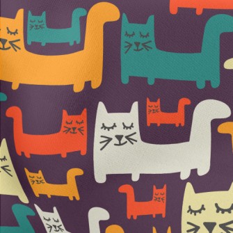 Proud Expression Kitten Lightweight Cotton Poplin