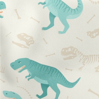 Yelling About Tyrannosaurus Lightweight Cotton Poplin