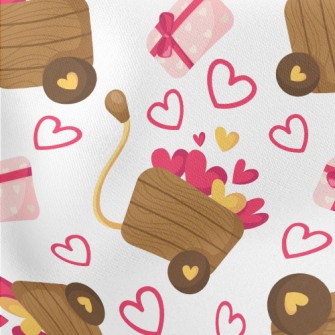 Pulling The Cart With Love Lightweight Cotton Poplin