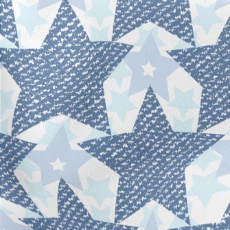Multiple Fantasy Stars Lightweight Cotton Poplin