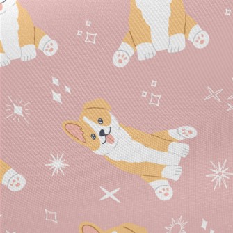 Coquettish Corgi Midweight Cotton Poplin