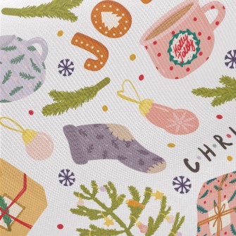 Rich Christmas Day Midweight Cotton Poplin