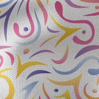 Fluorescence Curve Bar Waterproof Canvas