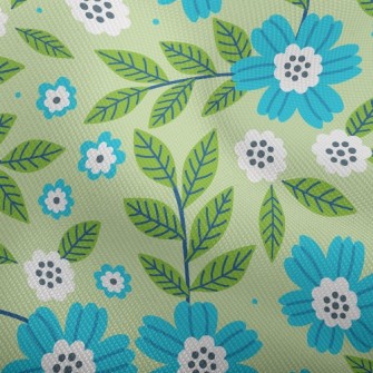 Cute Green Leafy Orchid Dobby