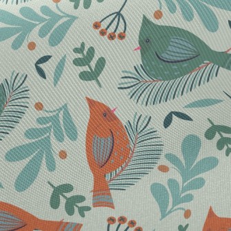 Cute Pointed Bird Twill