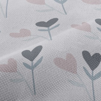 Double Love Flowers Performance Linen