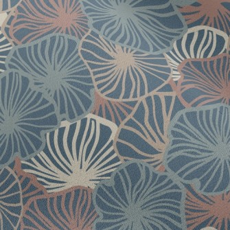 Psychedelic Lines Leaves Chiffon