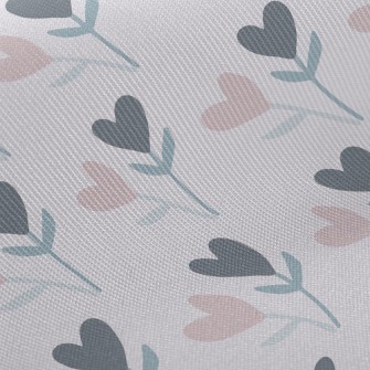 Double Love Flowers Twill