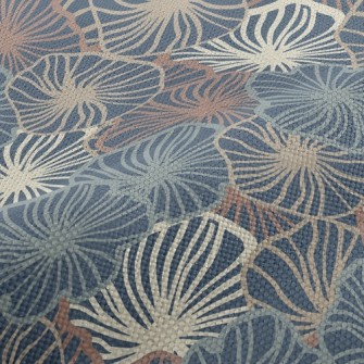 Psychedelic Lines Leaves Performance Linen