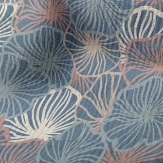 Psychedelic Lines Leaves Terry