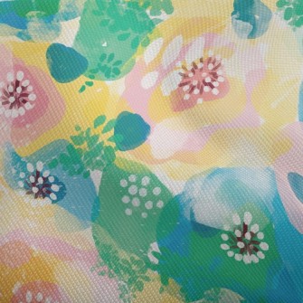 Watercolor Bloom Flowers Dobby