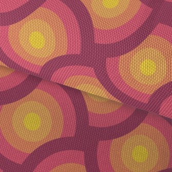 Stacked Circles Waterproof Oxford