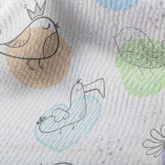 Cartoon Line Chick Terry