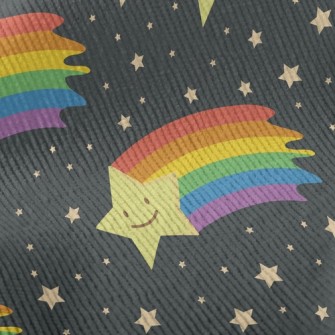 Cute Expression Shooting Star Standard Corduroy