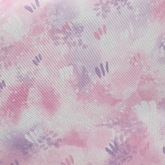 Brush Embellishment Abstract Twill