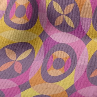 Circle Flower Shape Combinatio Terry