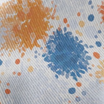 Splatter Abstract Painting Standard Corduroy