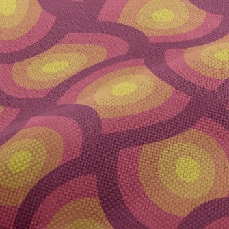 Stacked Circles Performance Linen