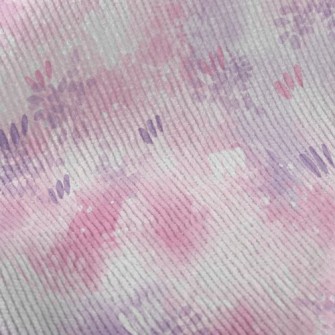 Brush Embellishment Abstract Standard Corduroy