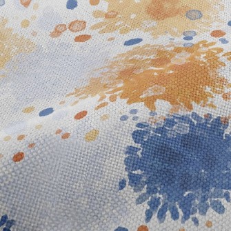 Splatter Abstract Painting Performance Linen