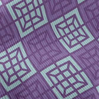 Two Color Squares Standard Corduroy